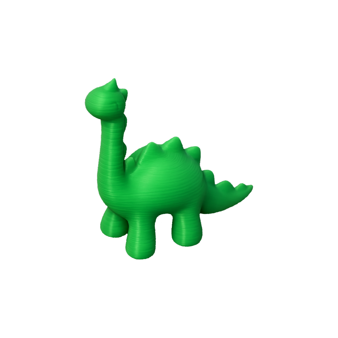 Dinosaurio Cuello Largo Estilizado 3X1